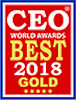 2018 CEO World Awards - Médaille d'Or 2018