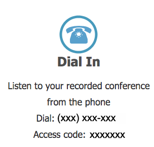 How to Listen to Your Recorded Audio Conference Call with FreeConferenceCall.com