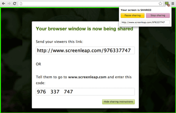 online screen sharing sites