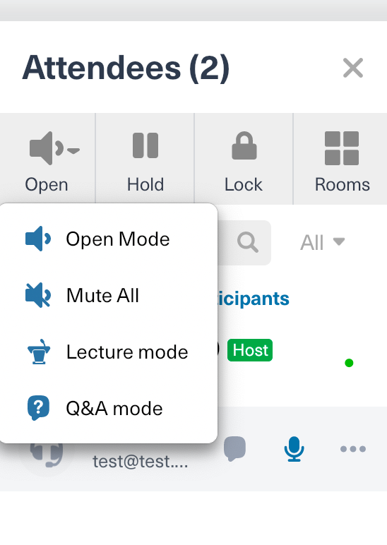 To access the muting options via our mobile app, use the following steps.